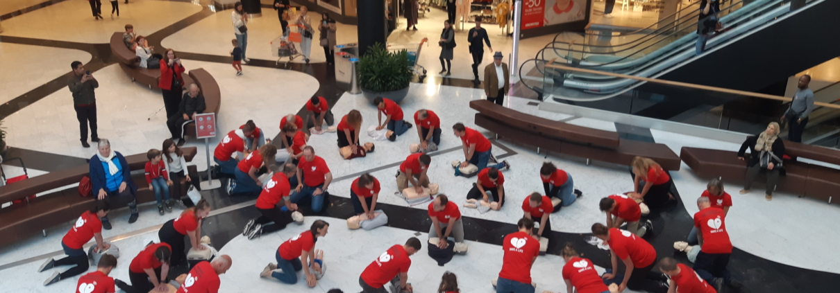 flashmob balexert World Restart a Heart Day